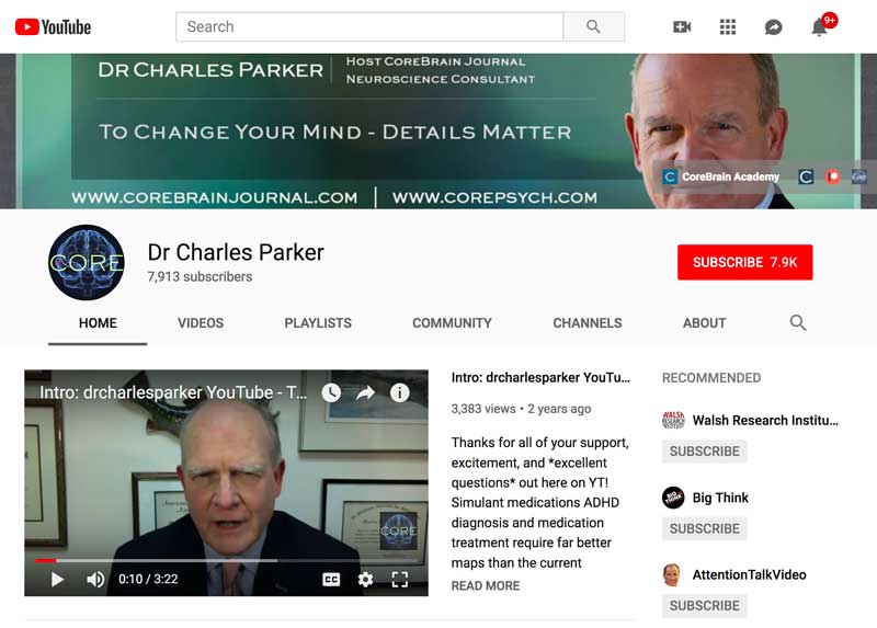 screenshot-dr-charles-parker youtube channel